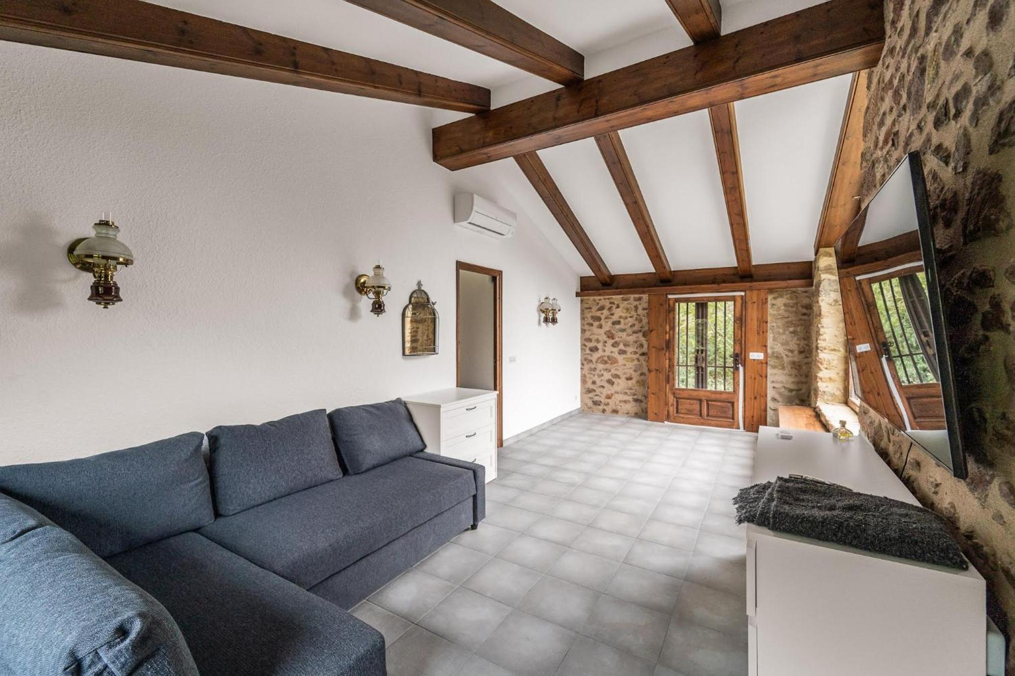 Вилла Castell In Girona Sant Miquel de Campmajor Экстерьер фото