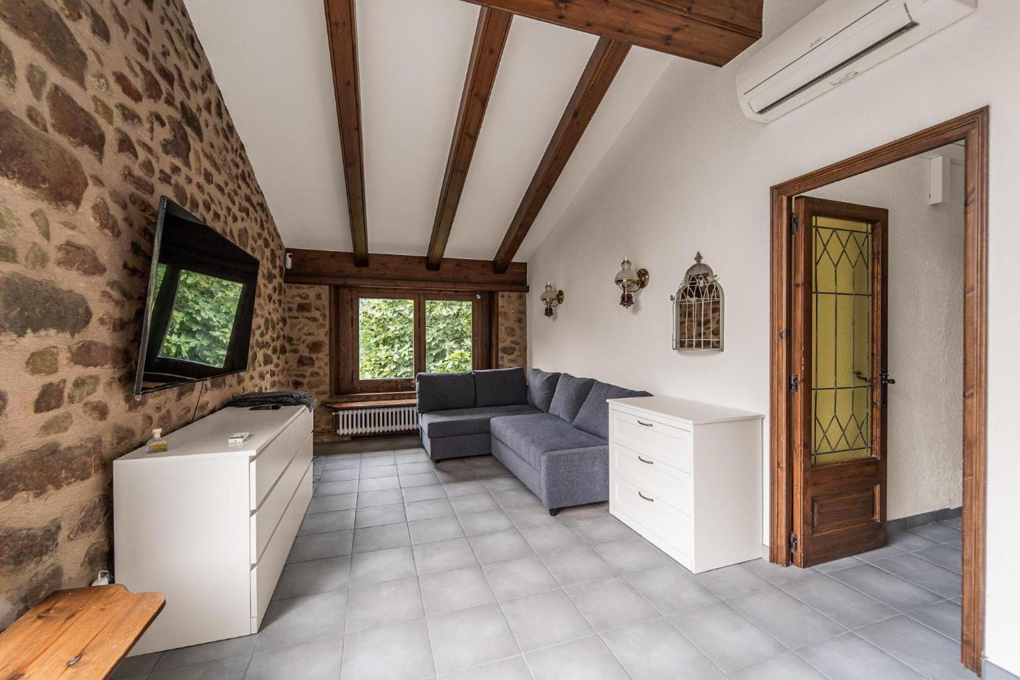 Вилла Castell In Girona Sant Miquel de Campmajor Экстерьер фото