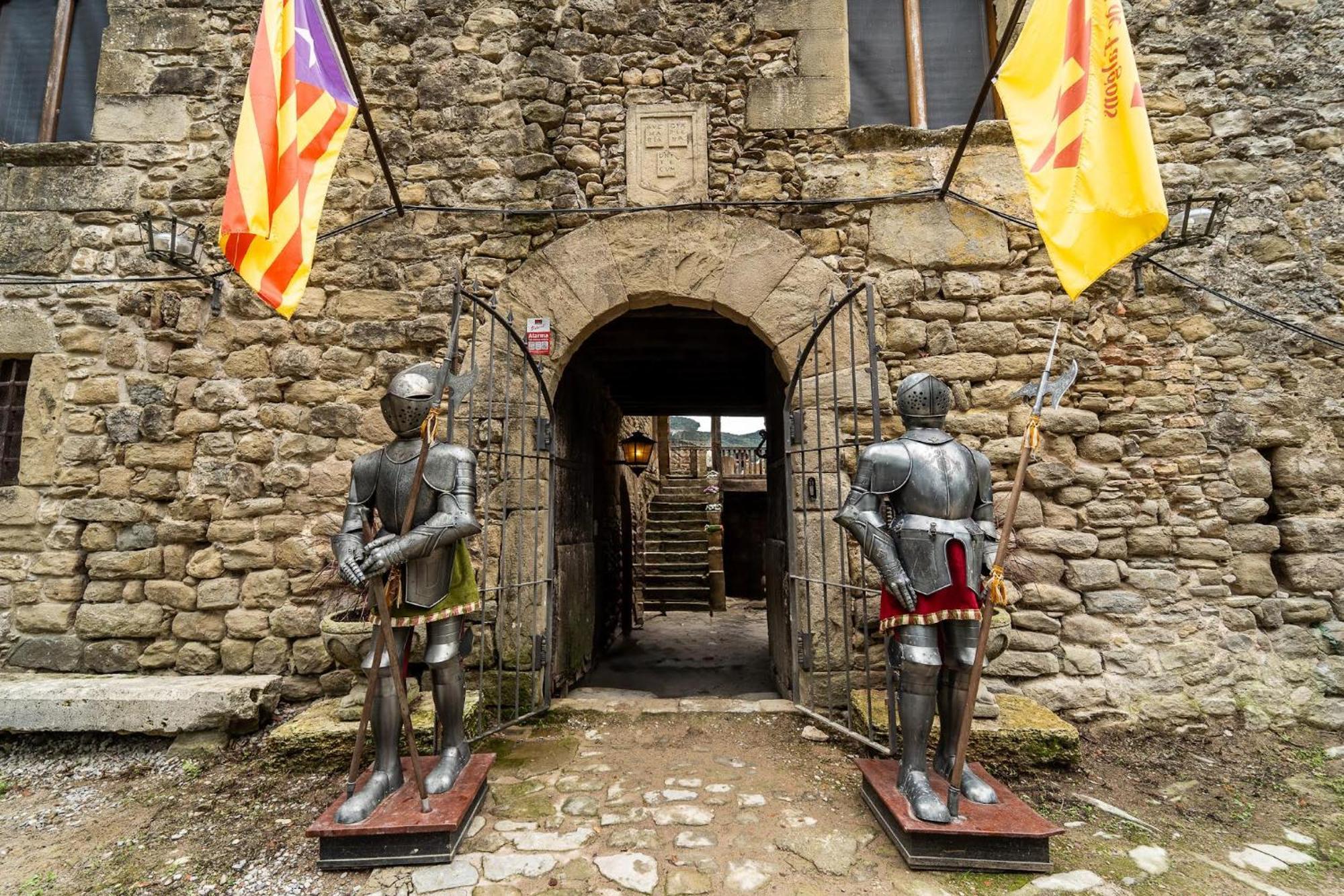 Вилла Castell In Girona Sant Miquel de Campmajor Экстерьер фото