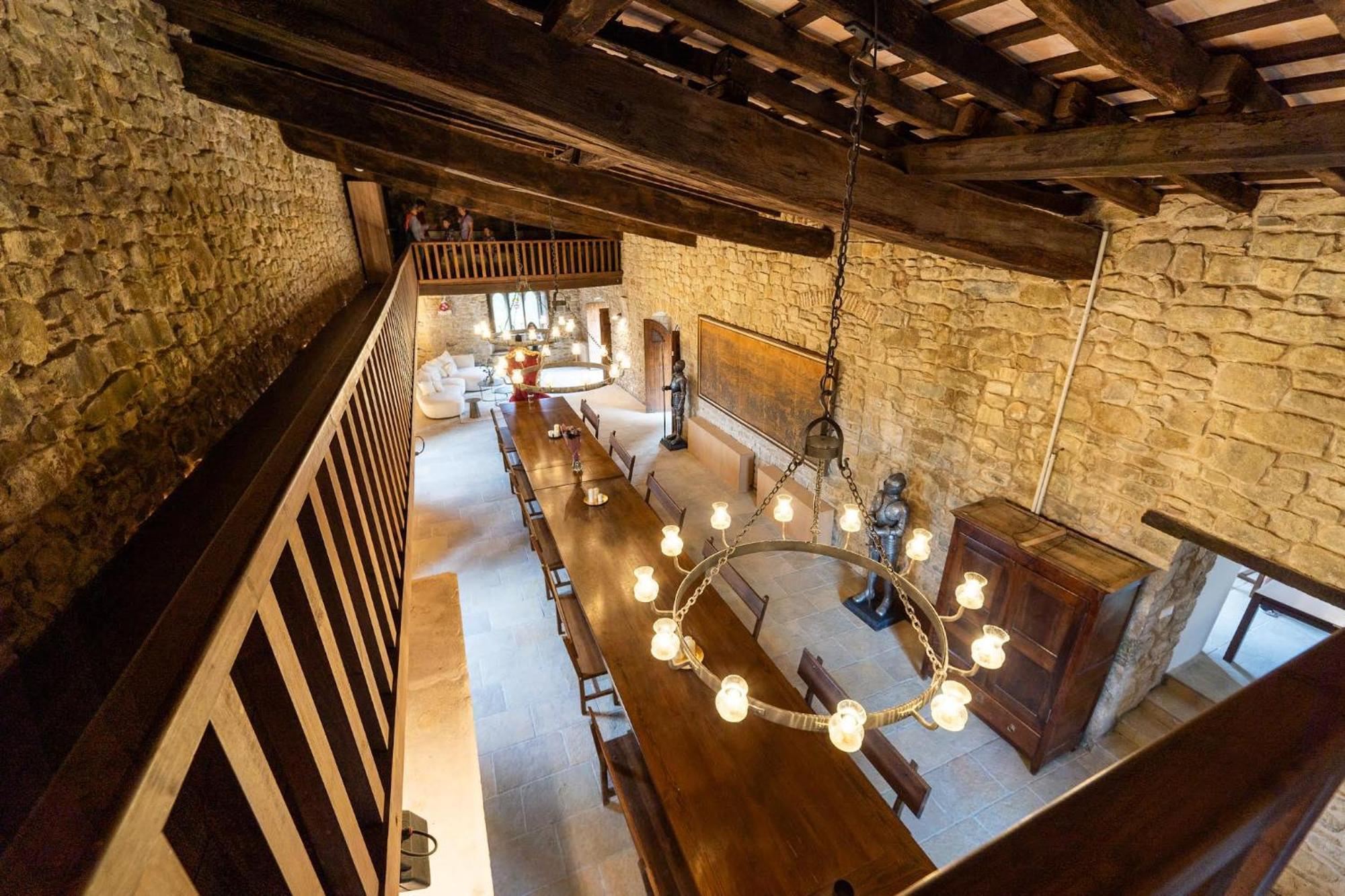 Вилла Castell In Girona Sant Miquel de Campmajor Экстерьер фото