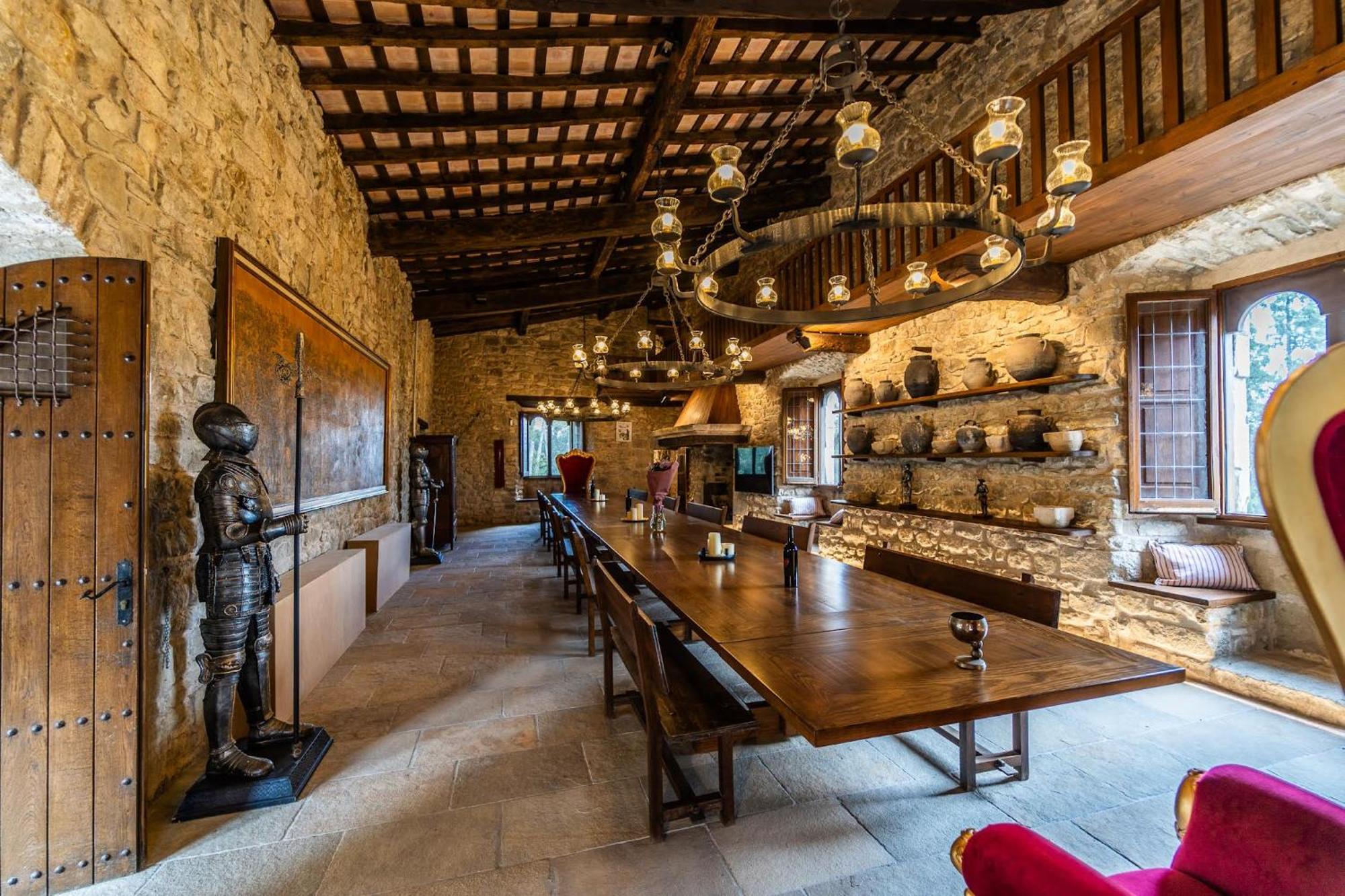 Вилла Castell In Girona Sant Miquel de Campmajor Экстерьер фото