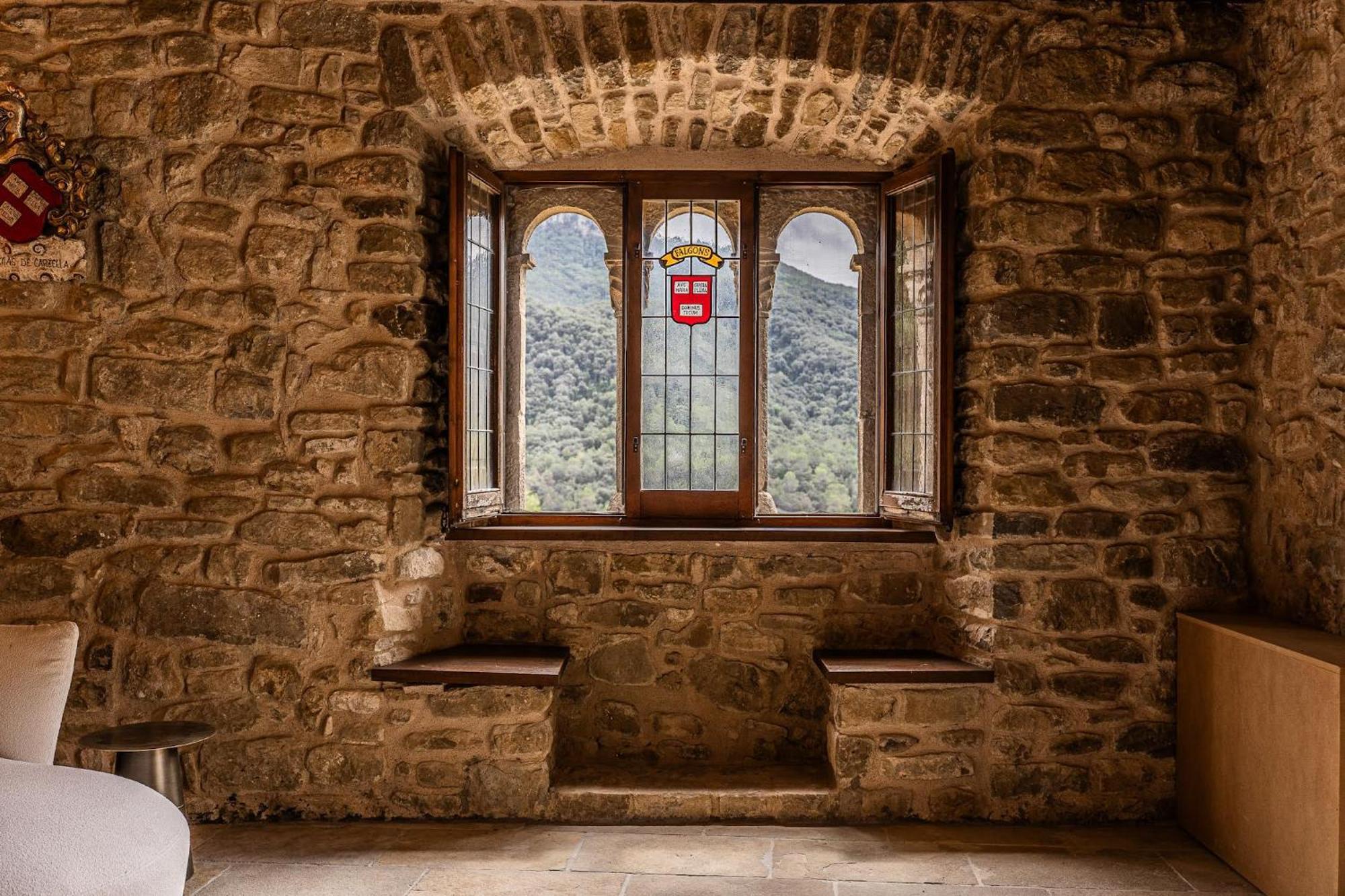 Вилла Castell In Girona Sant Miquel de Campmajor Экстерьер фото