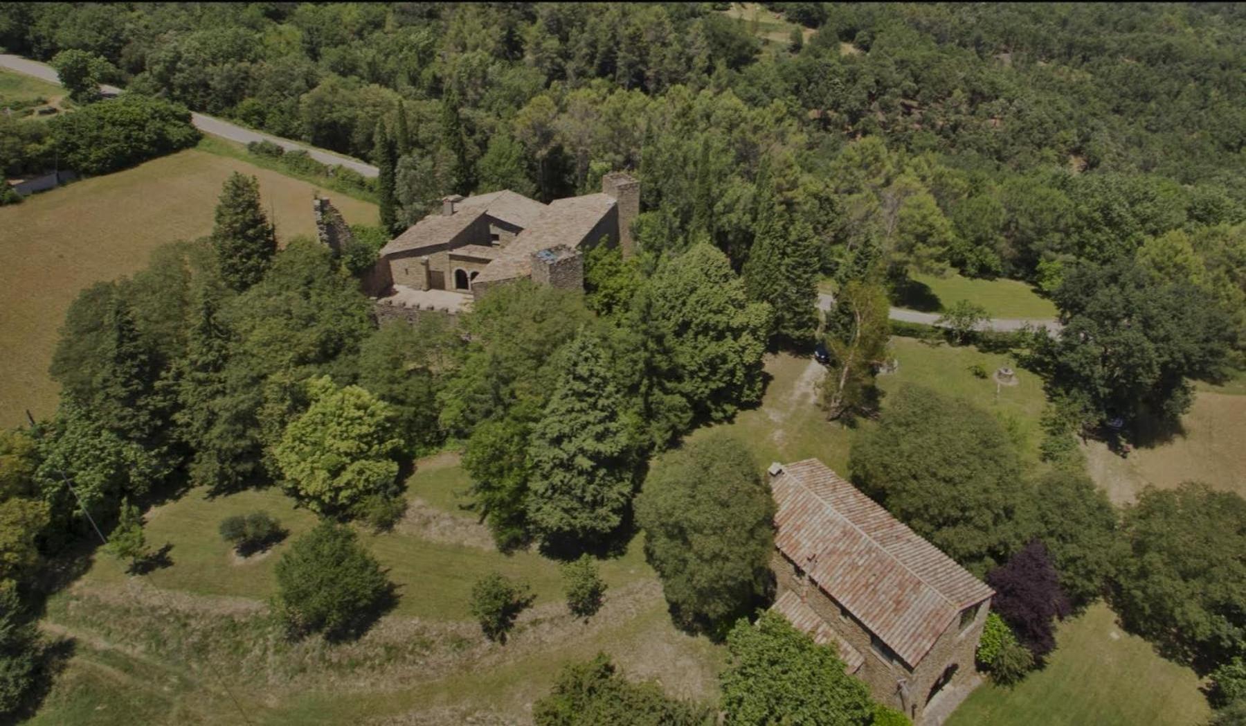 Вилла Castell In Girona Sant Miquel de Campmajor Экстерьер фото
